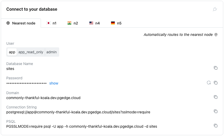 Users Pane